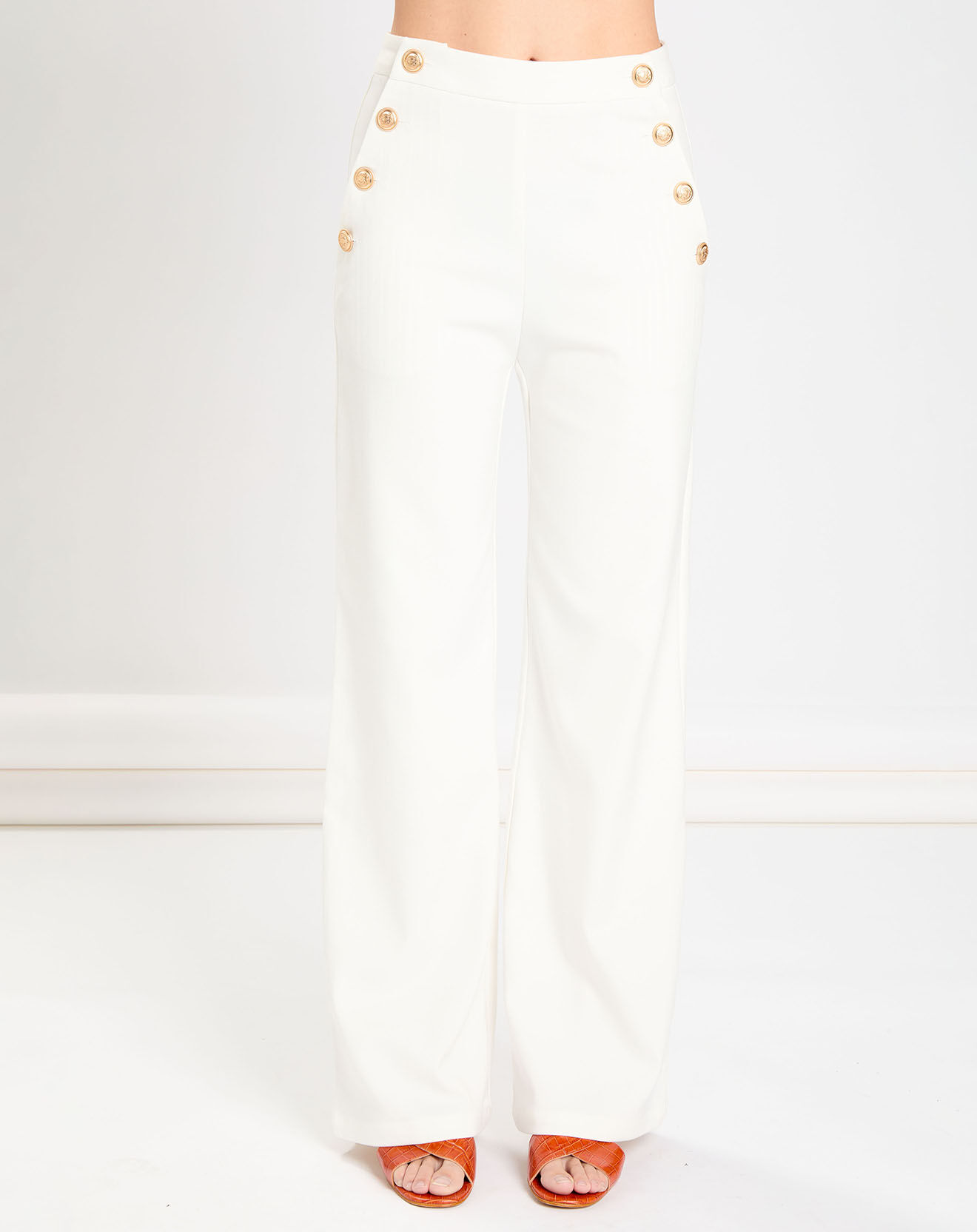La Petite Etoile Pantalon Cady ivoire