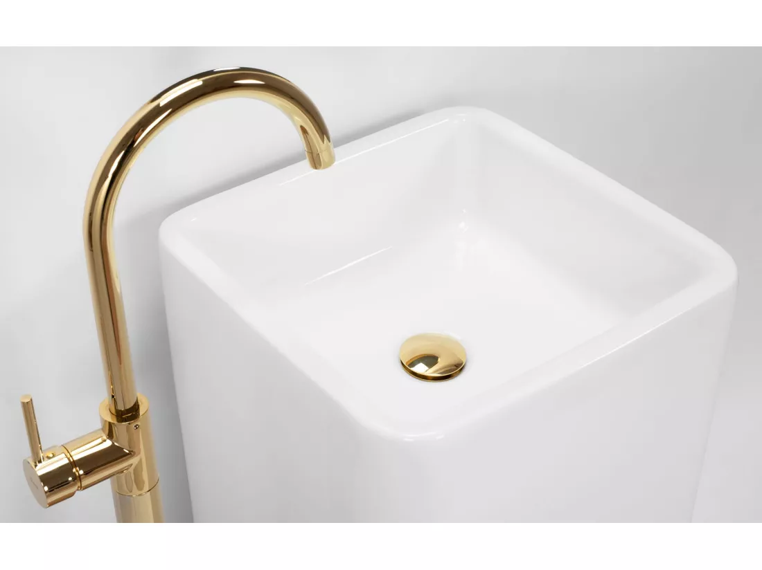 Vasque Autoportante Rea Holly White