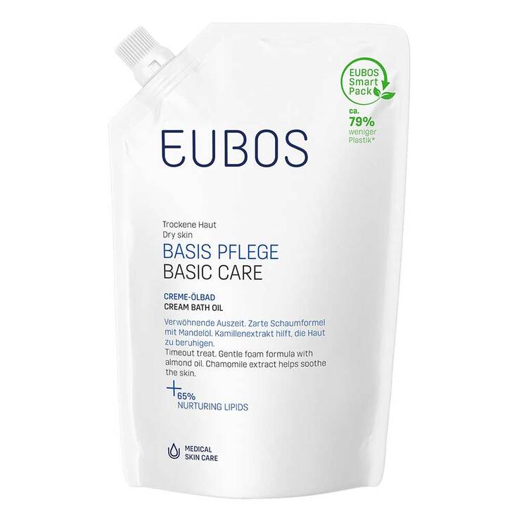 Eubos Creme Ölbad Nachfüllbeutel, 400 ml