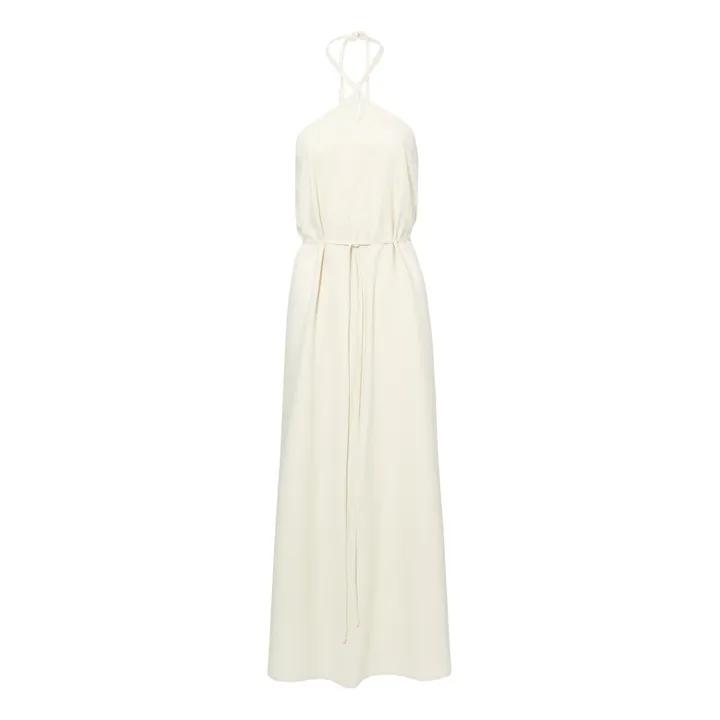 Baserange Robe Mar Soie Sauvage | Ecru