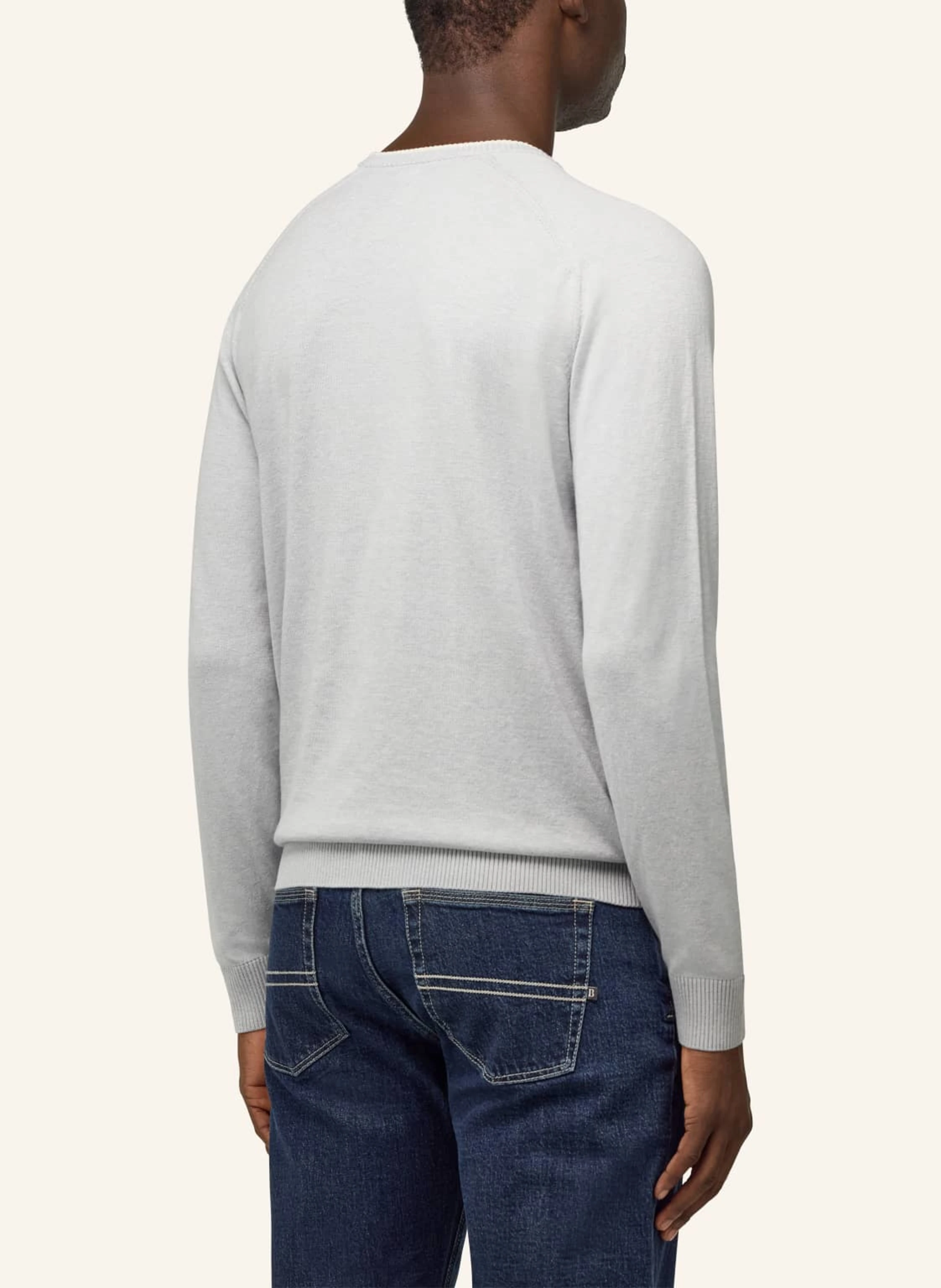BOGGI MILANO Pullover mit Seide