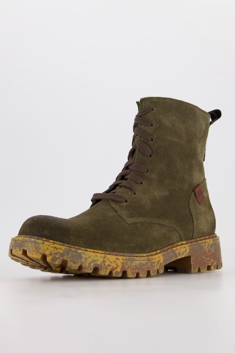 Josef Seibel Lederstiefel, Schnüroptik, Komfortweite