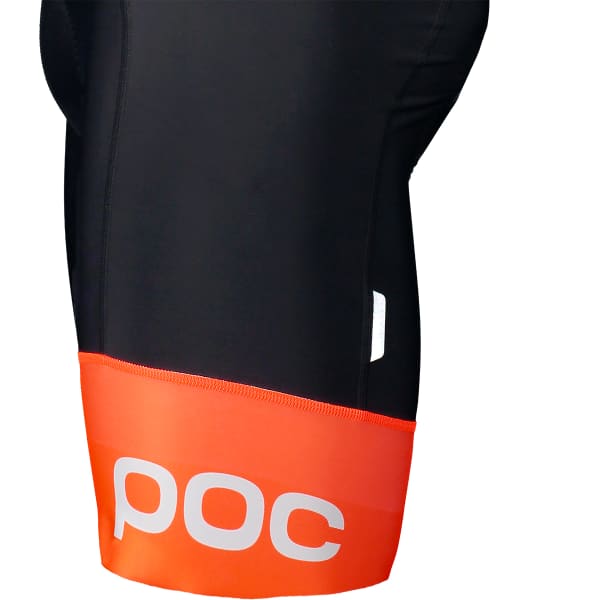 Cuissard vélo POC ESSENTIAL ROAD VPDS BIB SHORTS URANIUM BLACK/HYDROGEN WHITE
