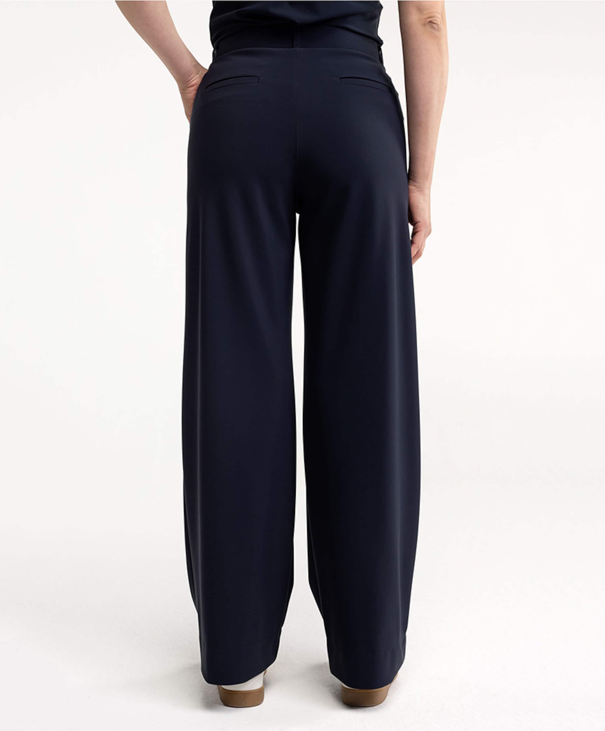 Studio Anneloes Lexie bonded trousers blauw