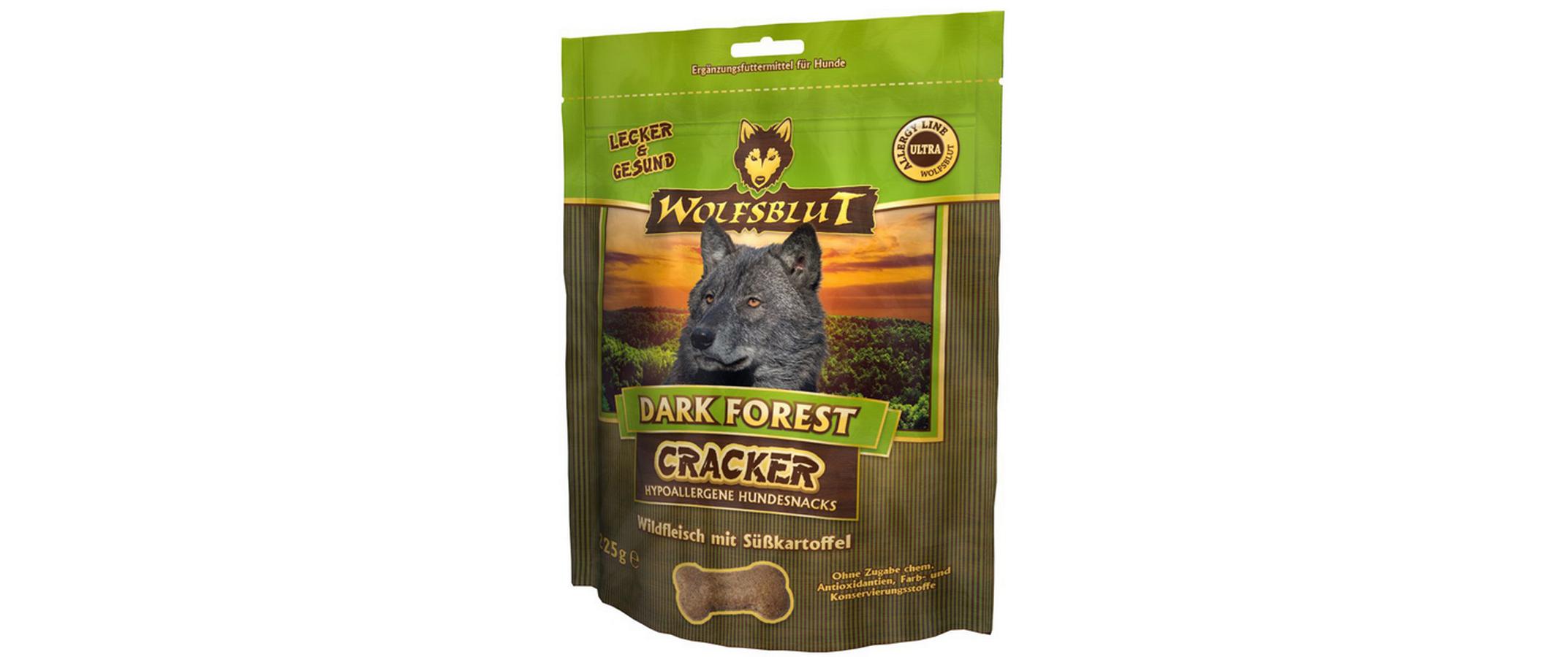 Biscuits Cracker Dark Forest, 225 gErgänzungsfuttermittel für Hunde