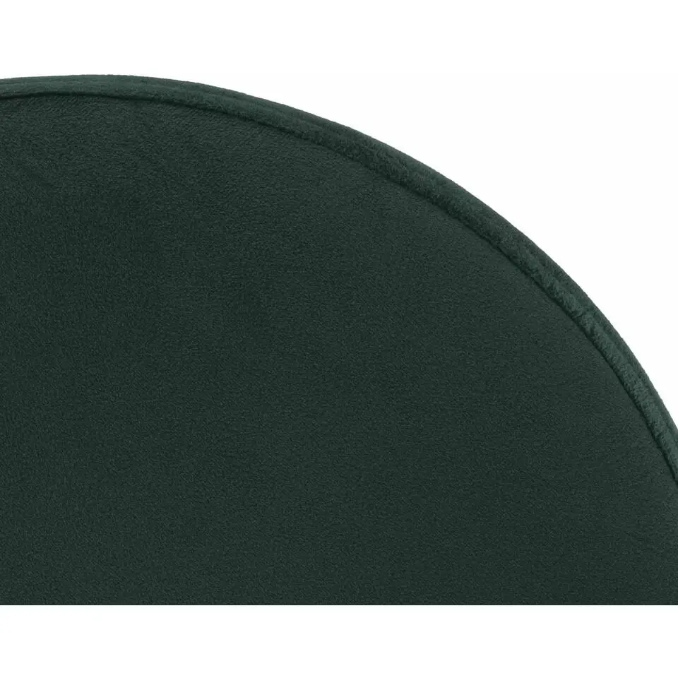 CLP Barkruk Ponte zwart Frame - Fluweel - groen