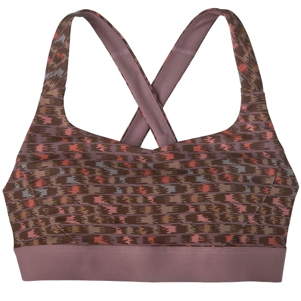 Brassière trail PATAGONIA W'S SWITCHBACK SPORTS BRA INTERTWINED HANDS: EVENING MAUVE