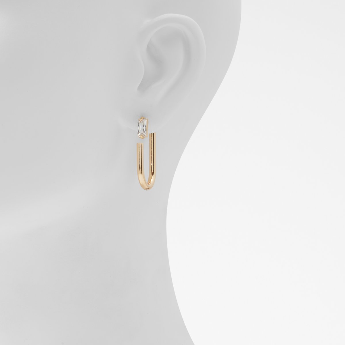 Loupe Gold-Clear Multi Women Earrings