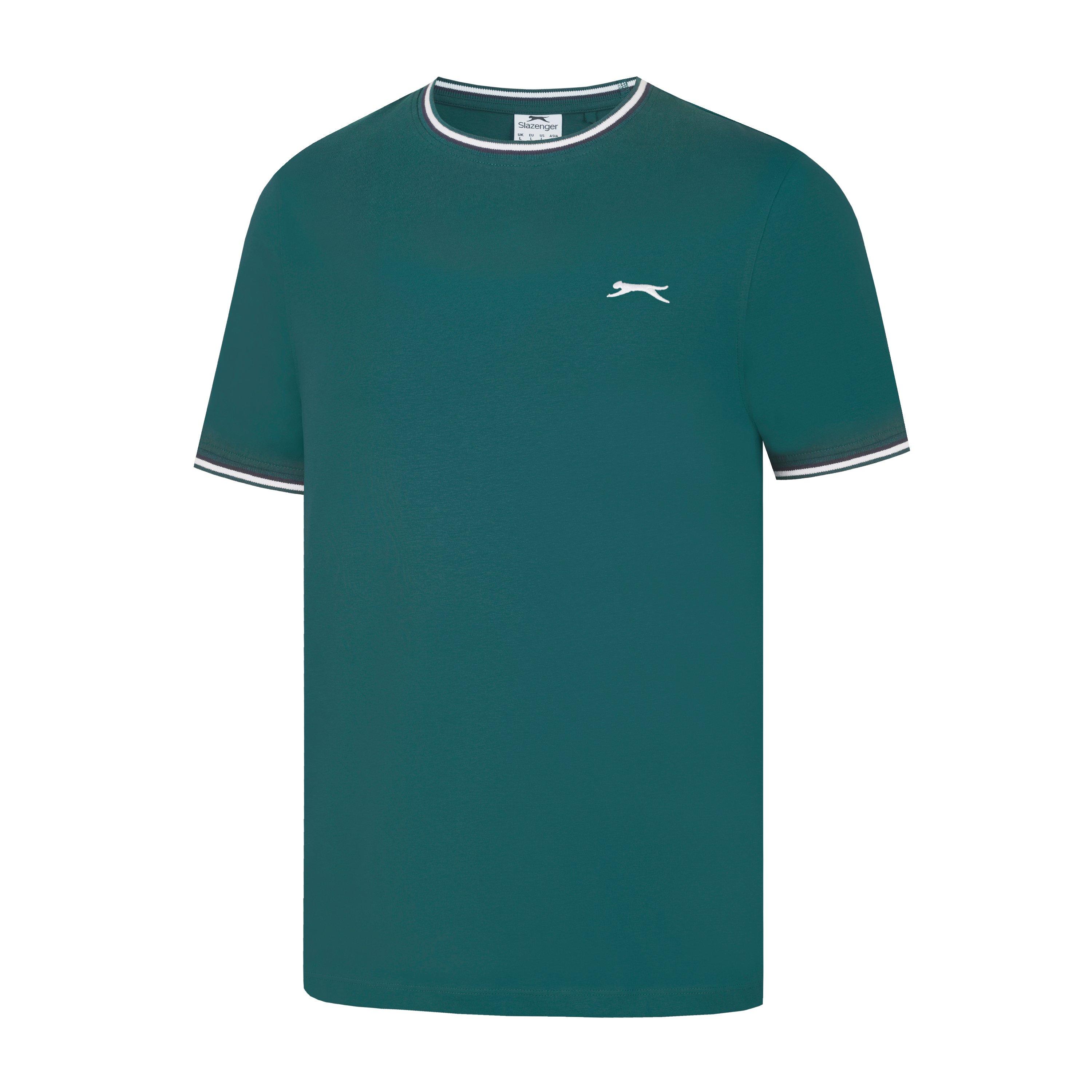 Slazenger Tipped T Shirt Mens
