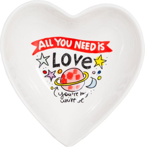 Blond Amsterdam kom Valentine love 16,5 x 16,5 x 5,5 cm