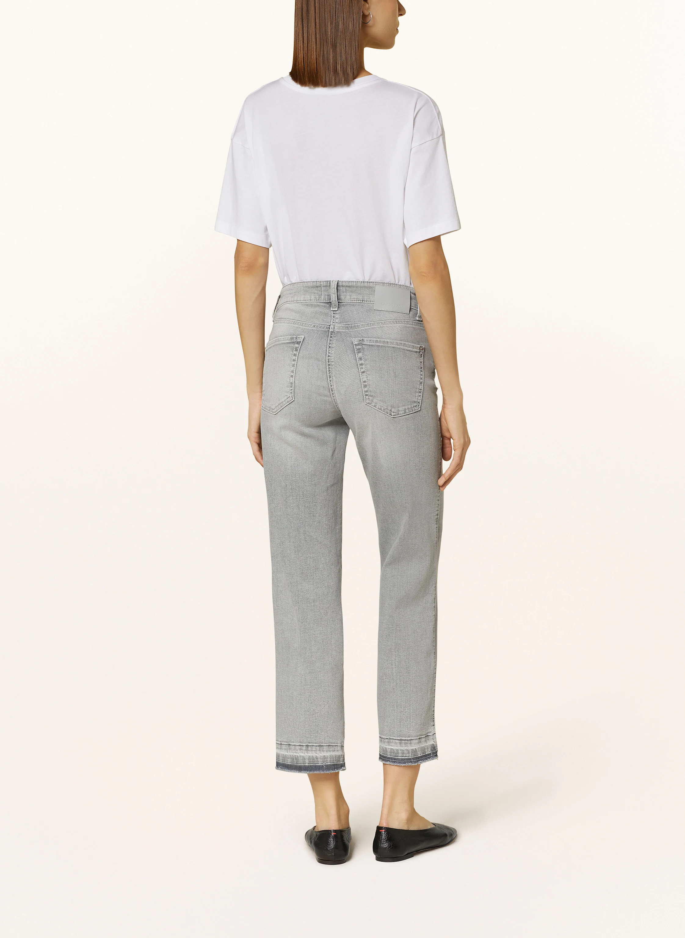 CAMBIO Straight Jeans PARIS mit Schmucksteinen