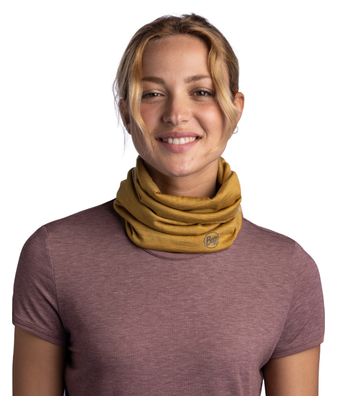 Tour De Cou Buff Merino Lightweight Multistripes Jaune