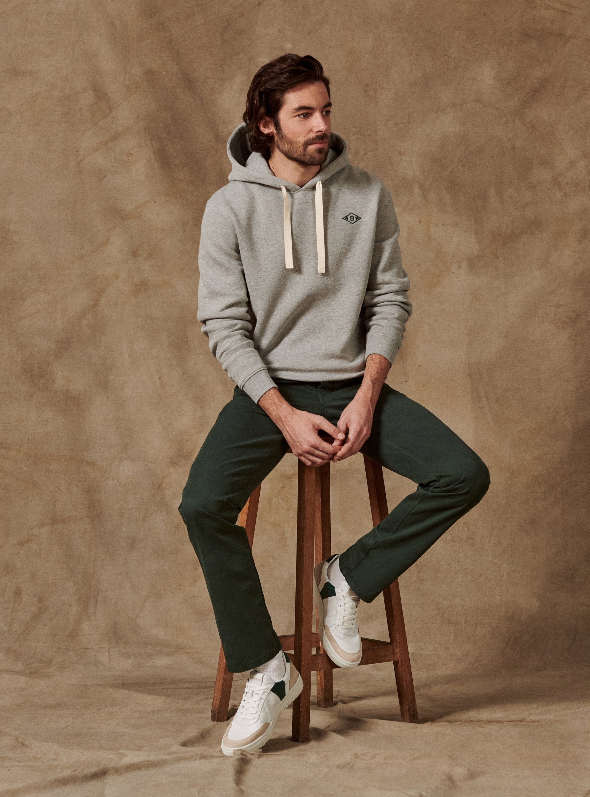 Sweat Freeman Mixed Grey