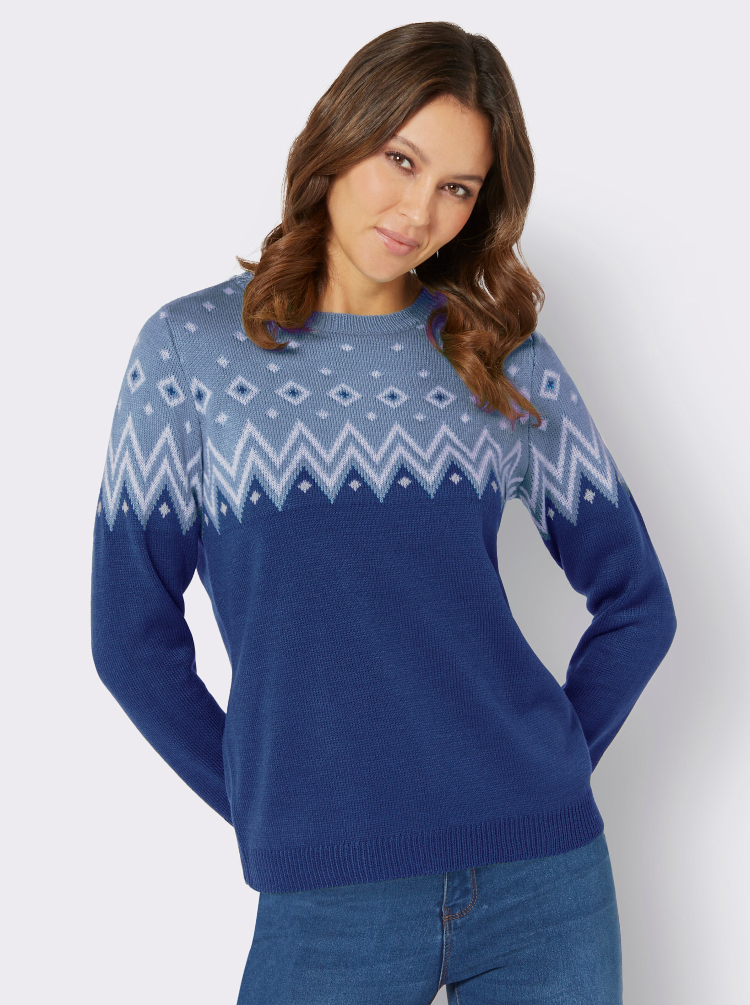 pflegeleichter Norwegerpullover