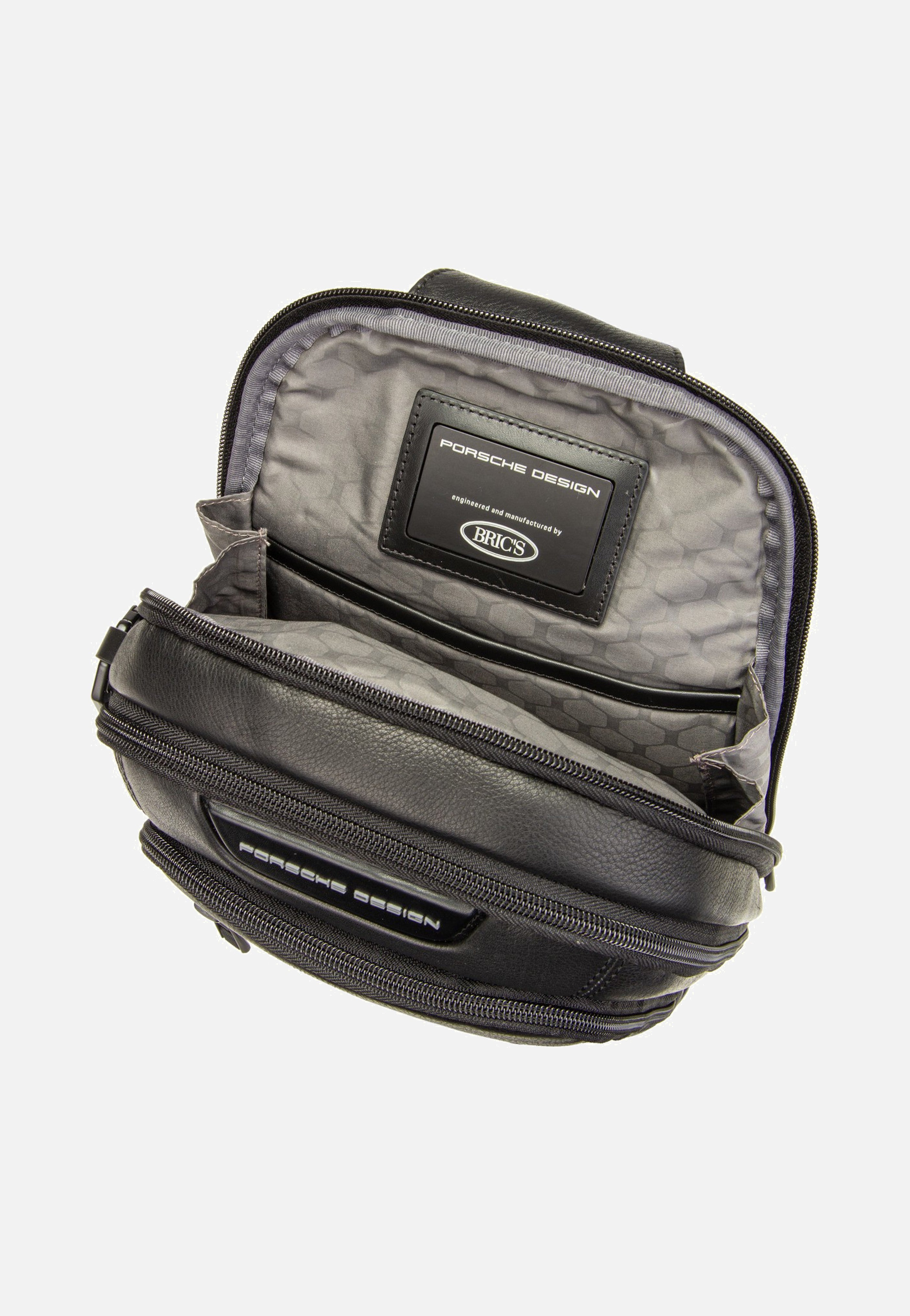 Roadster Leather Evo Sling Bag Black - Sling Bag