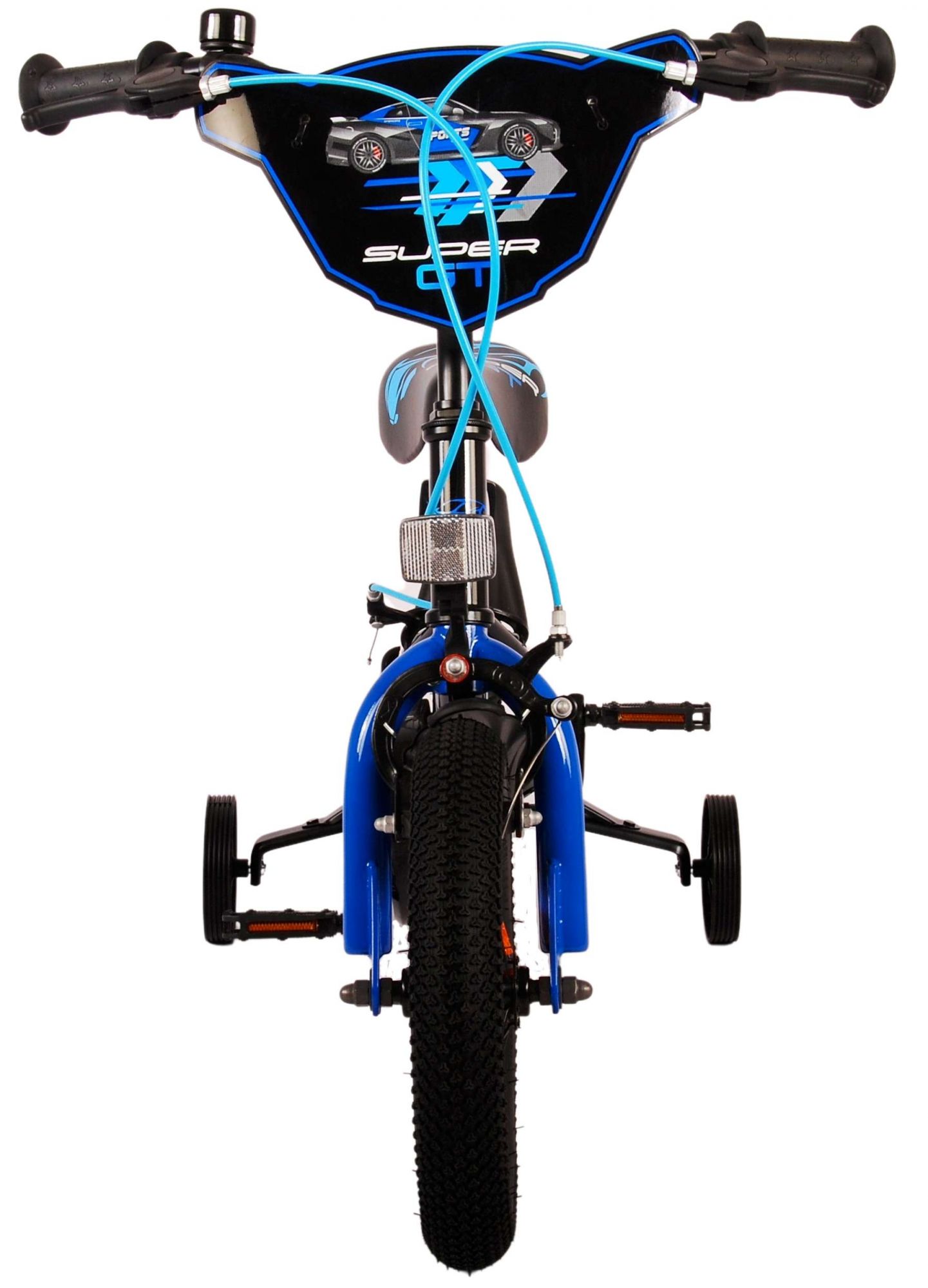 TPFSports Super GT Kinderfahrrad - Jungen - 12 Zoll - Rücktritt + Handbremse - Blau