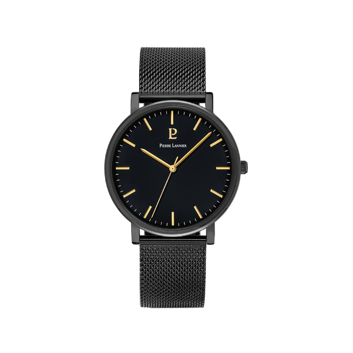 Montre PIERRE LANNIER Essential homme bracelet cuir brun