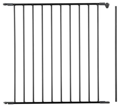 BabyDan Forlegning Sikkerhetsgrind Flex Large 72 cm, Svart