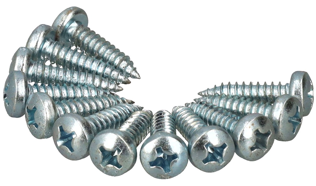 Skruer PH M6x25 mm - 12 stk.
