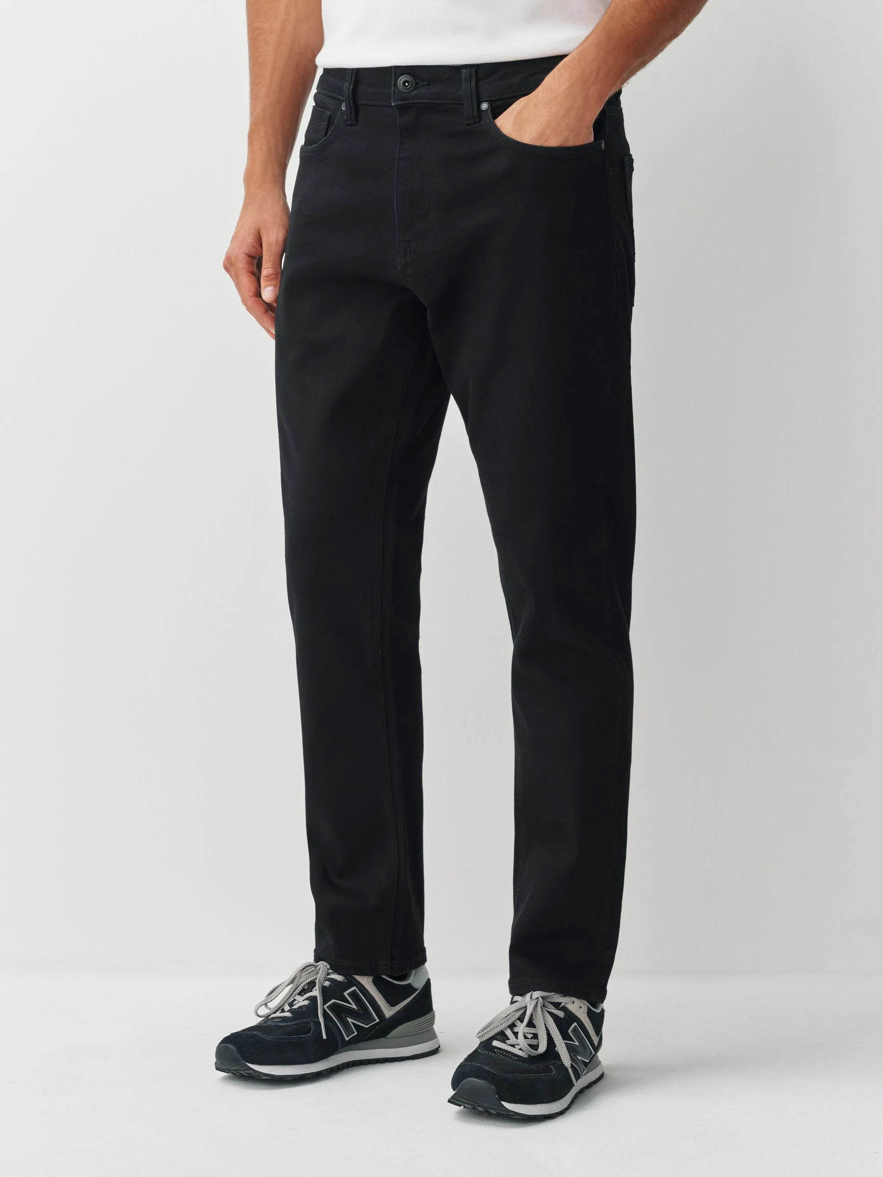 Zwart - Slim Fit - Motionflex jeans