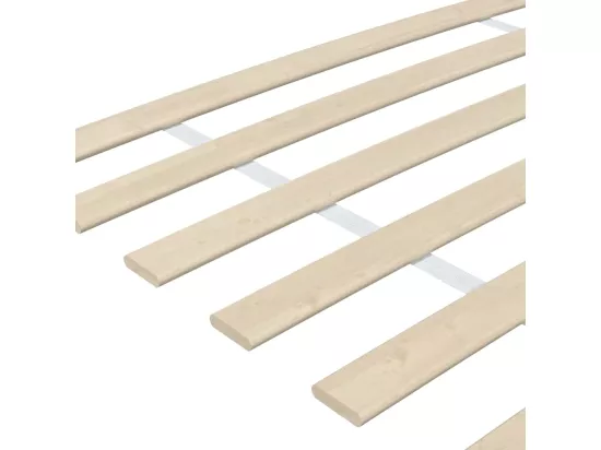 Sommiers à lattes avec 34 lattes 2 pièces 80x200 cm