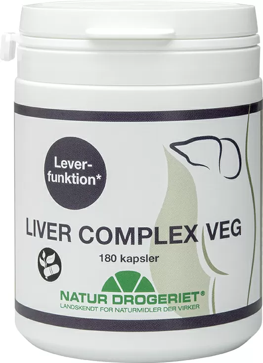 Natur-Drogeriet Liver Complex Veg - 180 kaps.