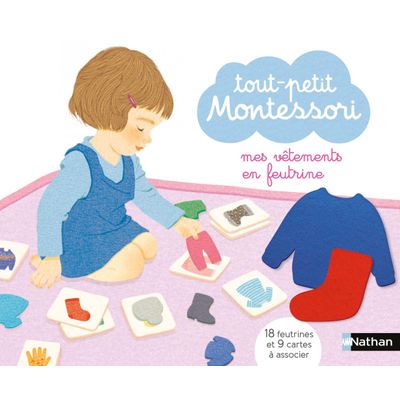 Mes vêtements en feutrine Montessori