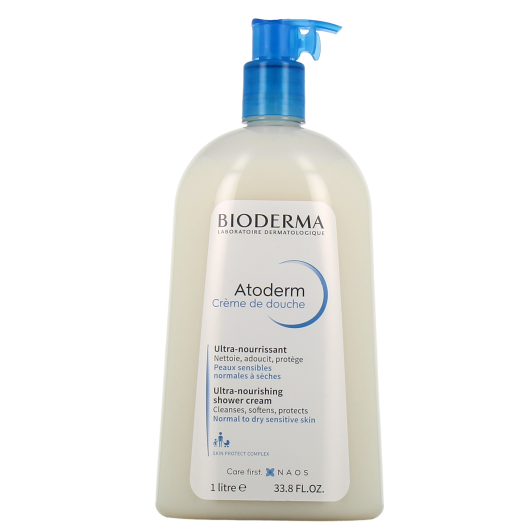 Crème de douche peaux sèches Atoderm Bioderma