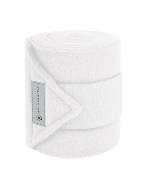 Waldhausen Fleecebandage Esperia - Paardenverzorging - Wit 1 set