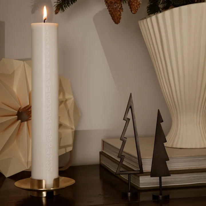 Ferm Living - Block Kerzenhalter, Messing