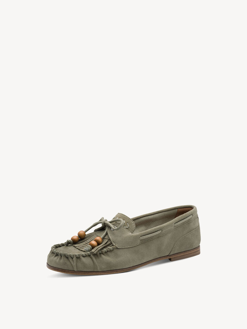 Leren Mocassin - groen