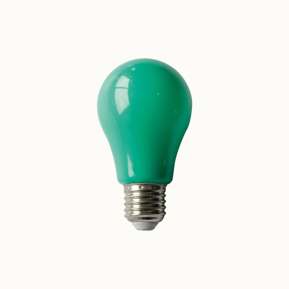 Ampoule e27 2,5w - type guinguette - verte - chromex