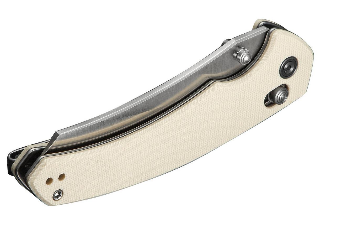 Civivi Sixgill C24050-2 Satin Ivory G10, zakmes, Gavko design