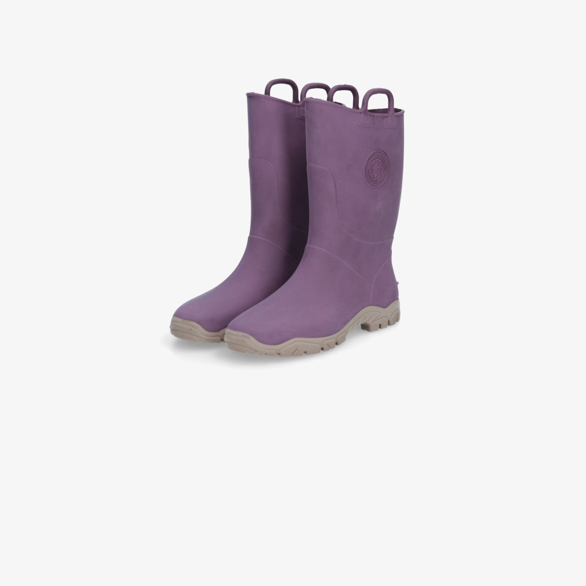 BOATILUS Kinder Gummistiefel lila