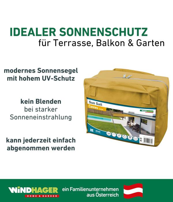 Windhager Sonnensegel Cannes, quadratisch, ca.