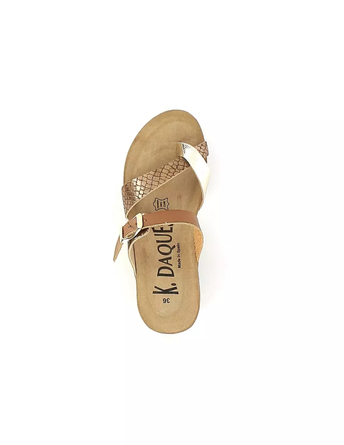 K DAQUES CASTA - Sandales & nu-pieds Tan