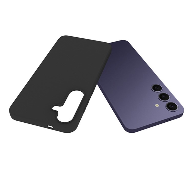 Samsung Galaxy S25  Plus Gummi Case Hülle Matt - Schwarz