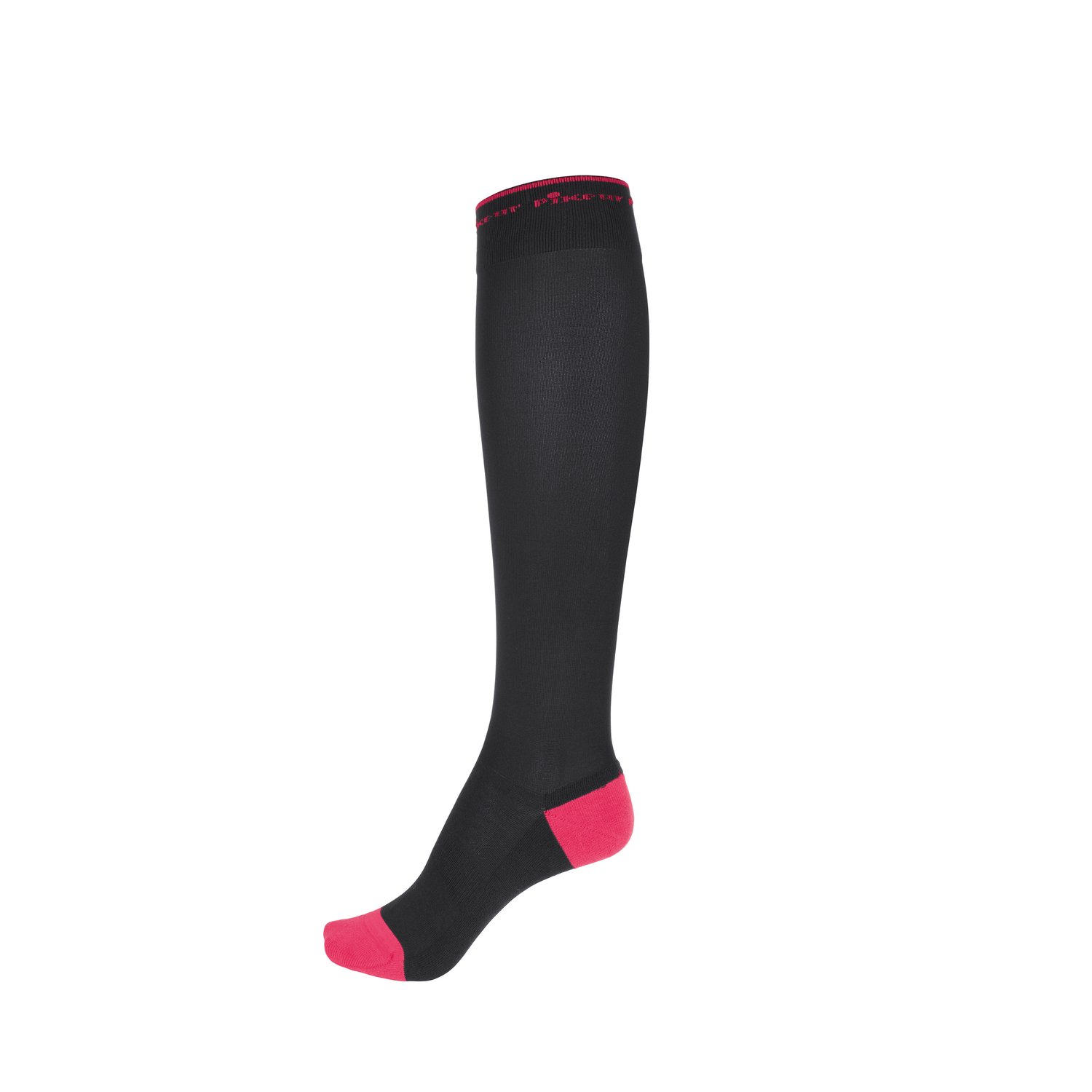PIKEUR Reitsocken  - anthracite/rouge red - 44-46