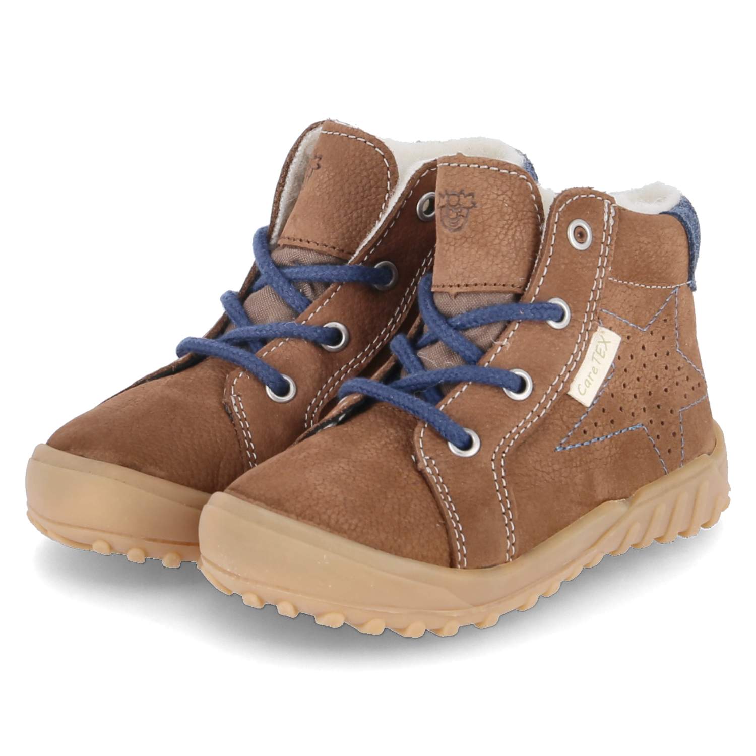 Ricosta Stiefeletten DENNY - curry/blue