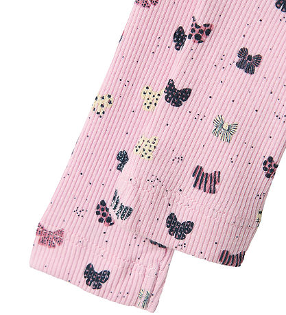 Name It Leggings - Rib - NbfRibow - Corsage