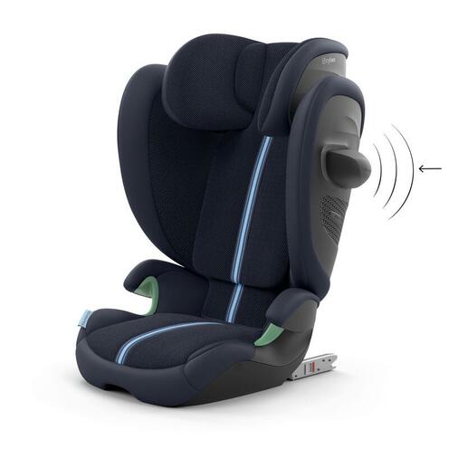 Siège-auto Solution G2 I-Fix Tissu Plus Ocean Blue - CYBEX