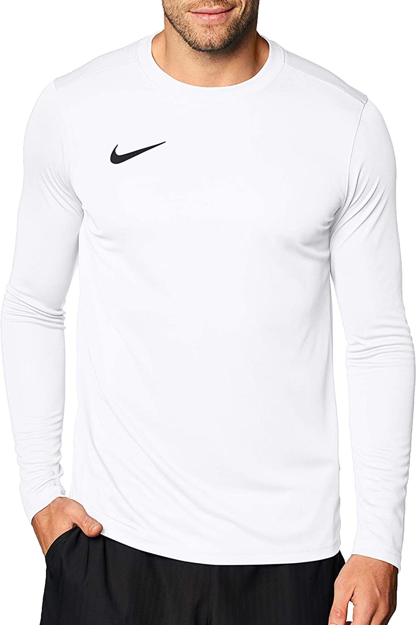 Camiseta Nike Dri-FIT Park VII - branca