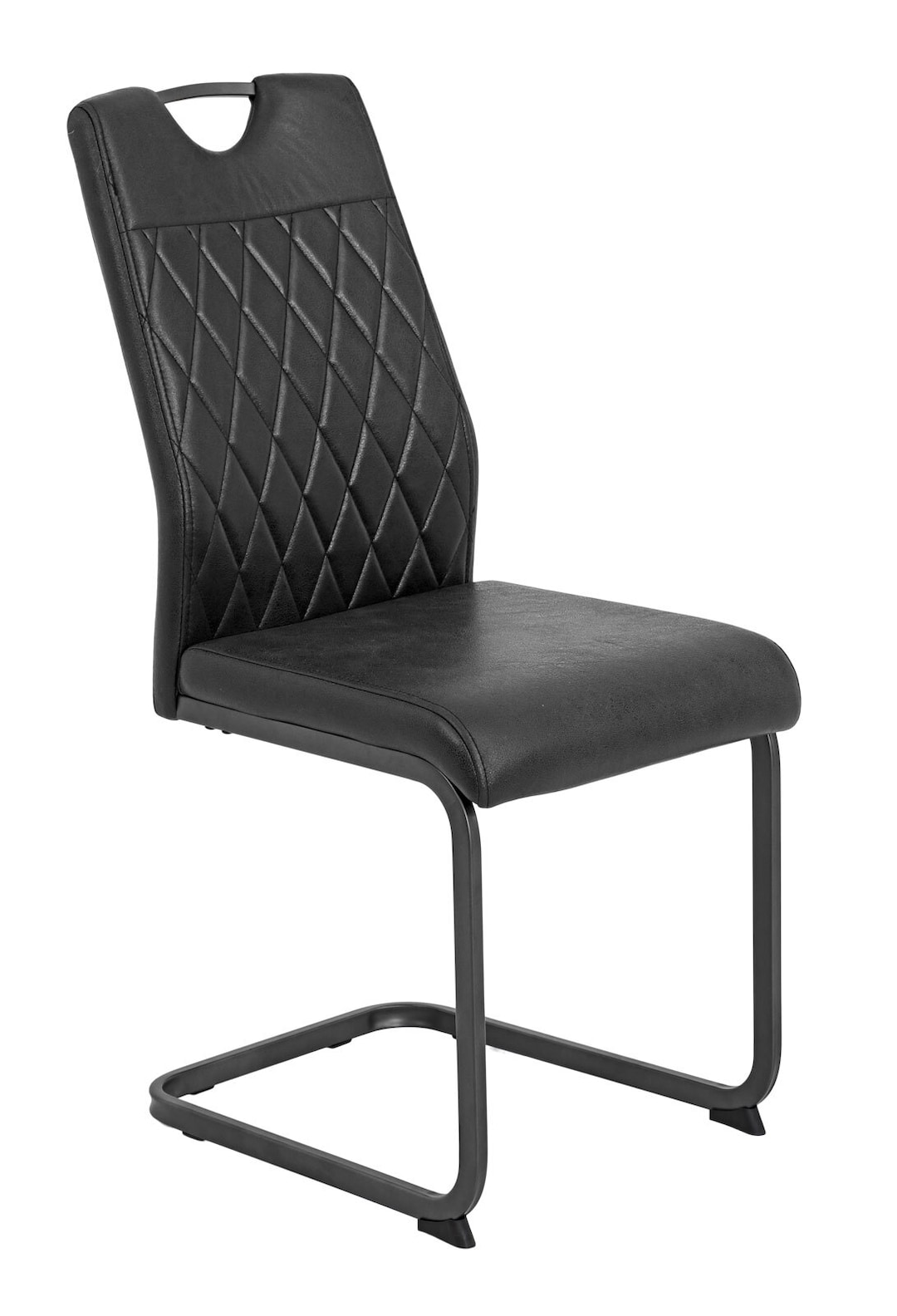 Esszimmerstuhl PORTER 4er Set anthrazit