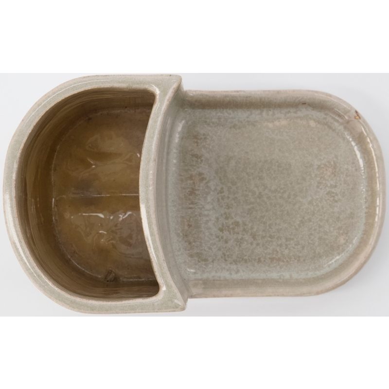 Meraki Brush And Soap Holder Datura Small - Shellish Grey