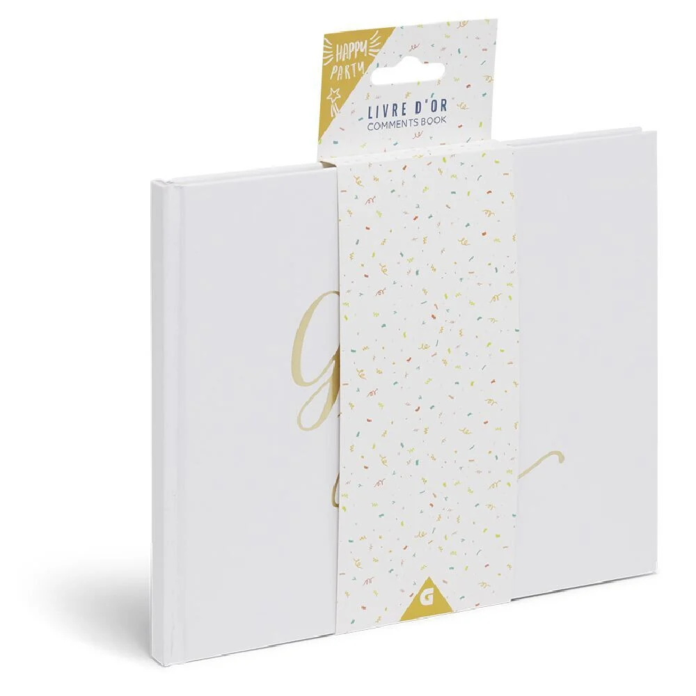 Livre d'or festif Guest Book 100 pages