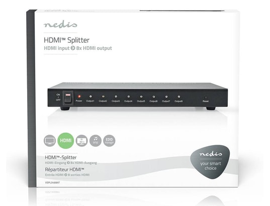 NEDIS - Splitter HDMI VSPL3468AT