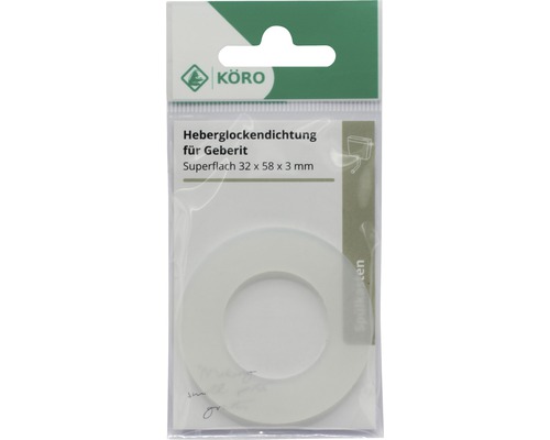 Cisternschijf 32 x 58 x 3 mm voor Geberit Superflat