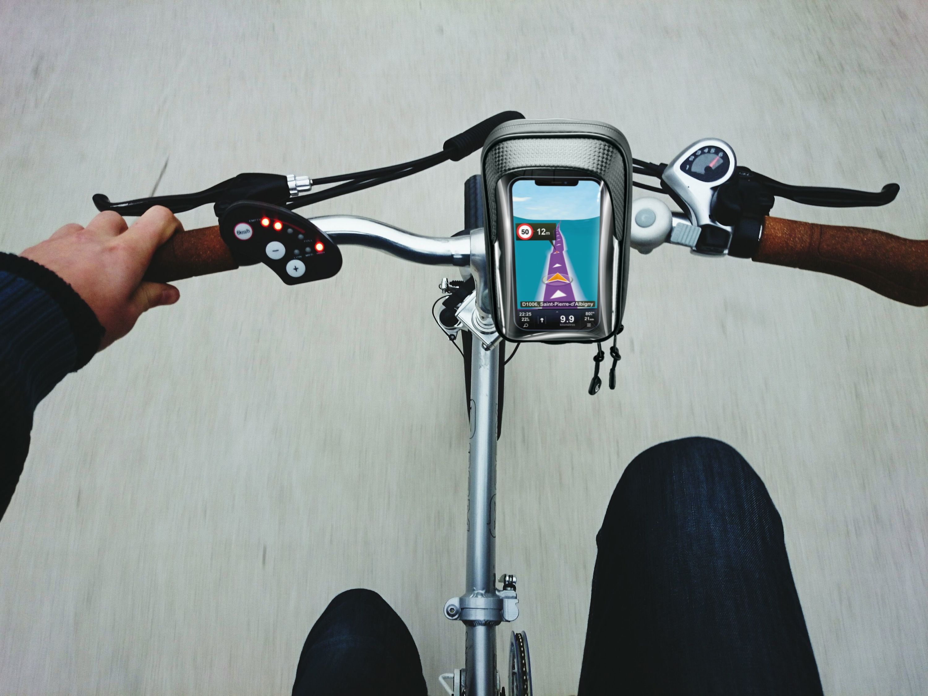 SUPORTE TELEMÓVEL PARA MOTO CELLULARLINE MOTOHOLDERCASEK 6.7\