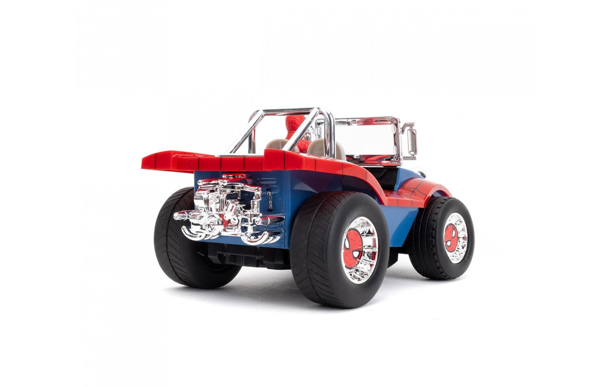Spider-Man RC Buggy RTR, 1:24Ferngesteuerter Buggy mit Spiderman Figur