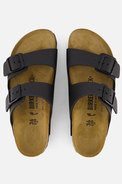 Birkenstock Arizona Slippers zwart Synthetisch